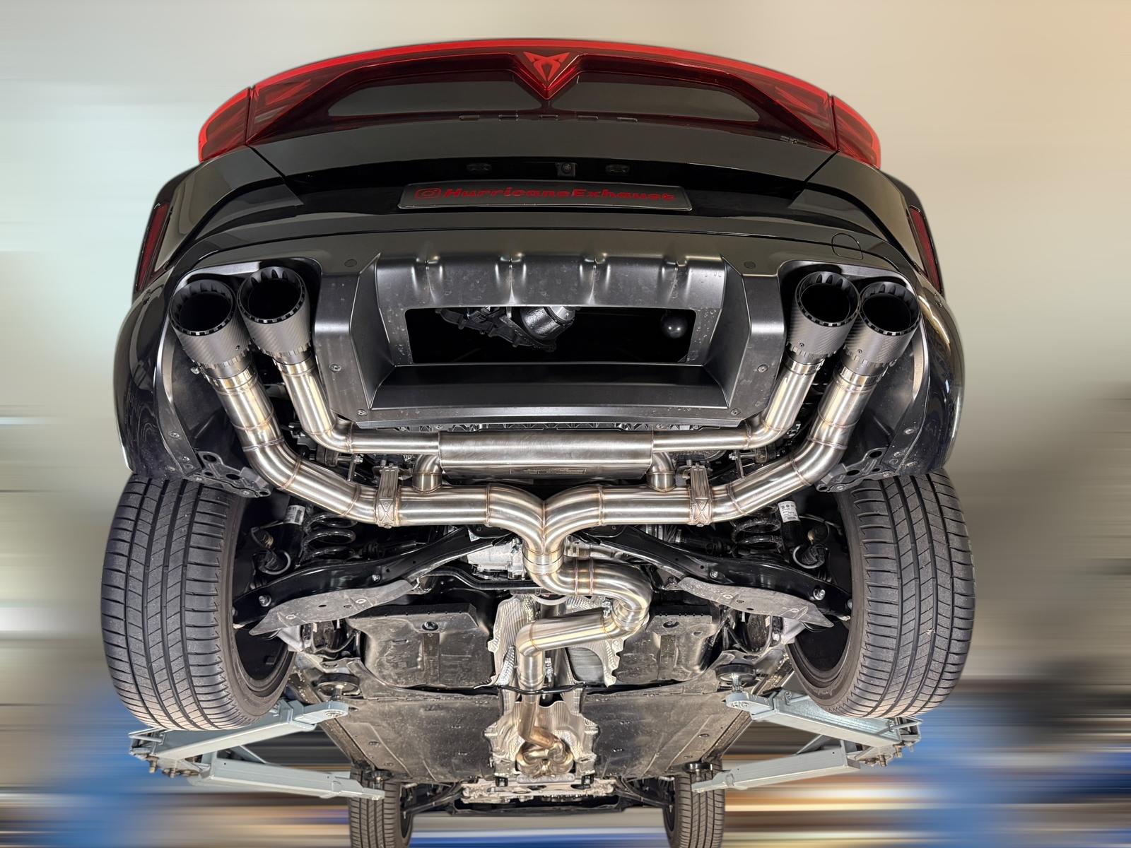 Hurricane 3,5" Abgasanlage für Cupra Formentor VZ 333PS FL